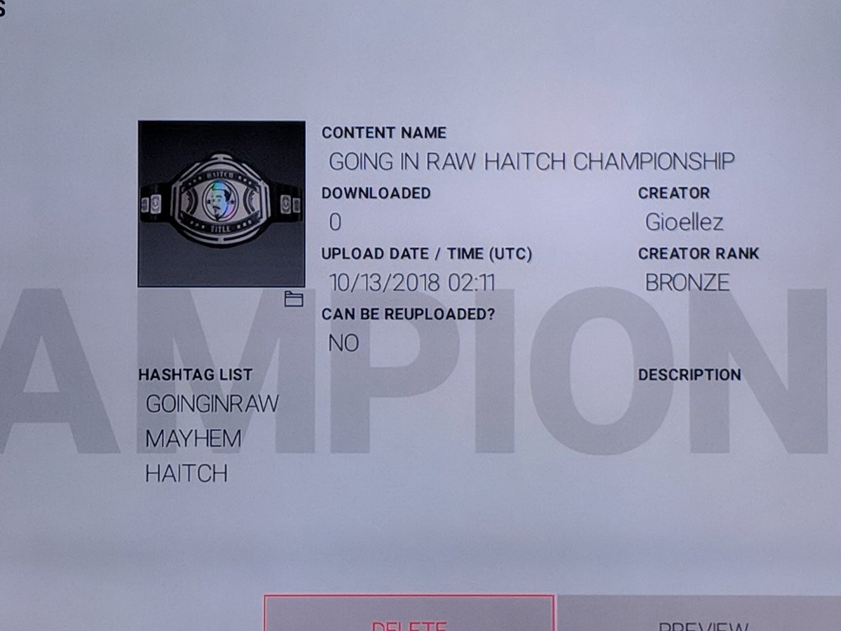 THEAdamMayhem's tweet photo. @Chasehetrick @PhildaThrill7 @REALGoingInRaw @JoyOfBearding @MFSteveHere and everyone else! The finished version of Adam Mayhem and the Haitch title are uploaded for PS4 #GOINGINRAW #MAYHEM #EYEOFJUSTICE #HAITCH https://t.co/v4SfK8Ymea