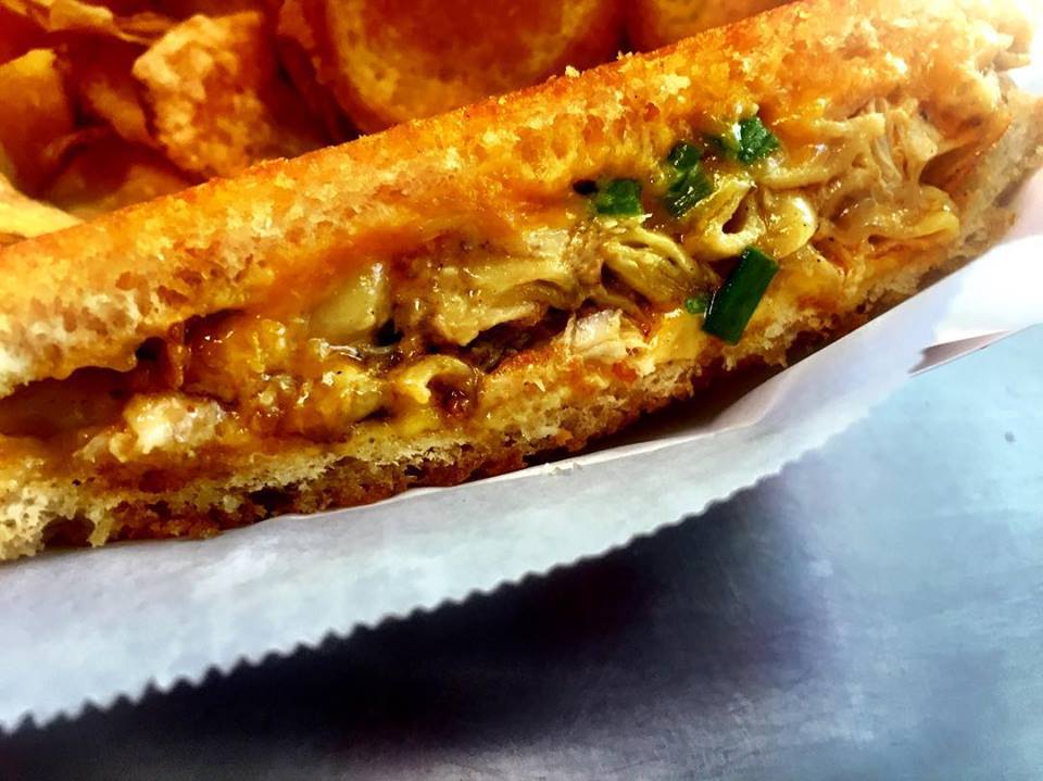 ONLY from <a href="/FlavorFace/">FLAVOR FACE TRUCK®</a> can you get the epic Crab Mac &amp; Cheese Grilled Cheese 🦀 🧀 🍞 ! Stop by their truck TODAY!