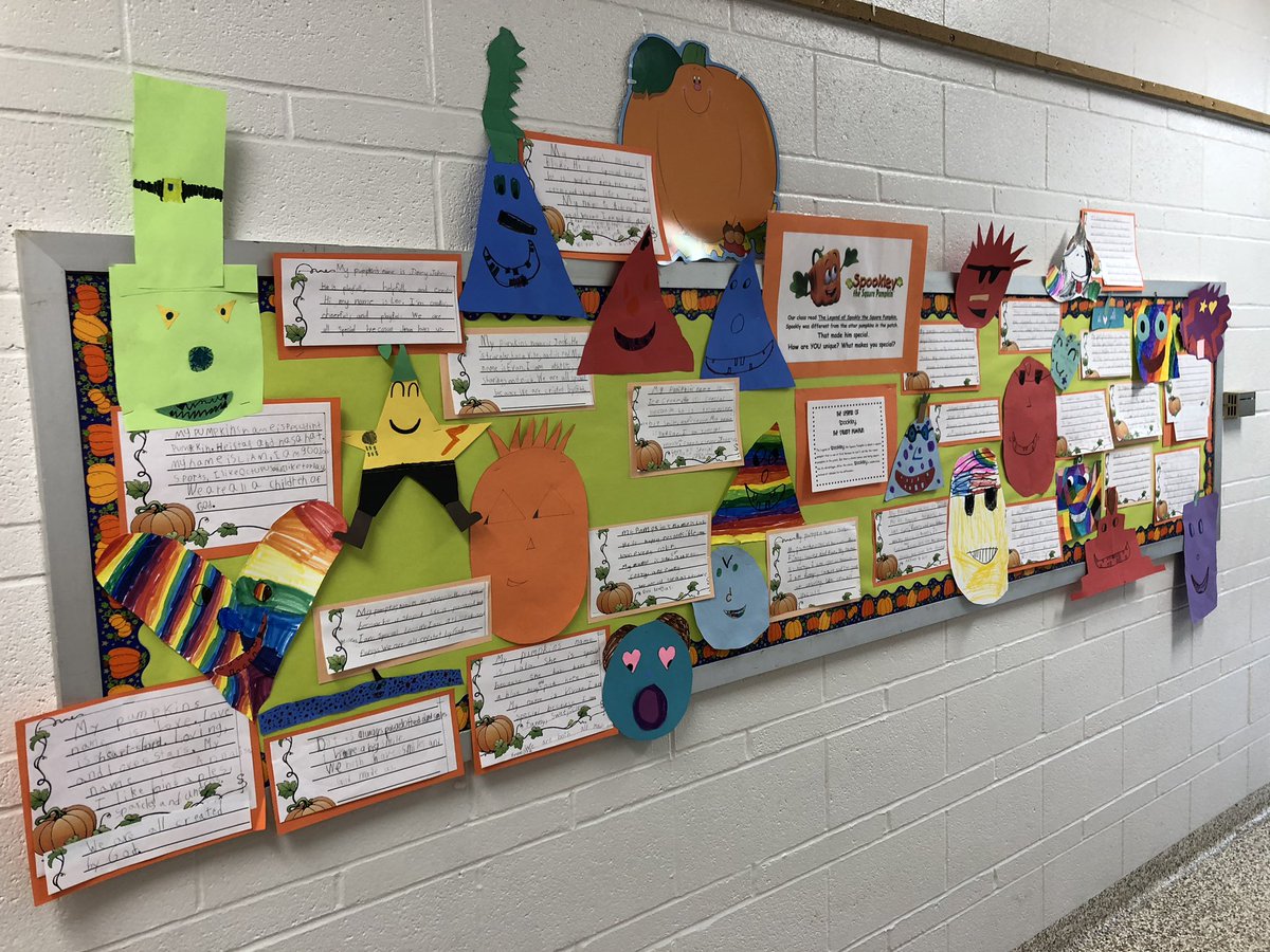 CCLSKlug's tweet image. What kind of pumpkins grow in your garden? #spookley #weareallunique @CCLSChargers