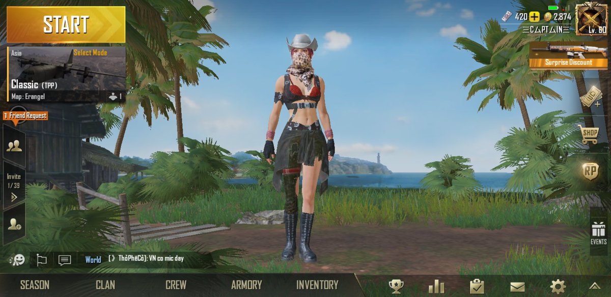 NXTGaming1's tweet photo. #pubgmobileoutfit This is sexy. Isn't it.. https://t.co/FXjWWhZ65Y