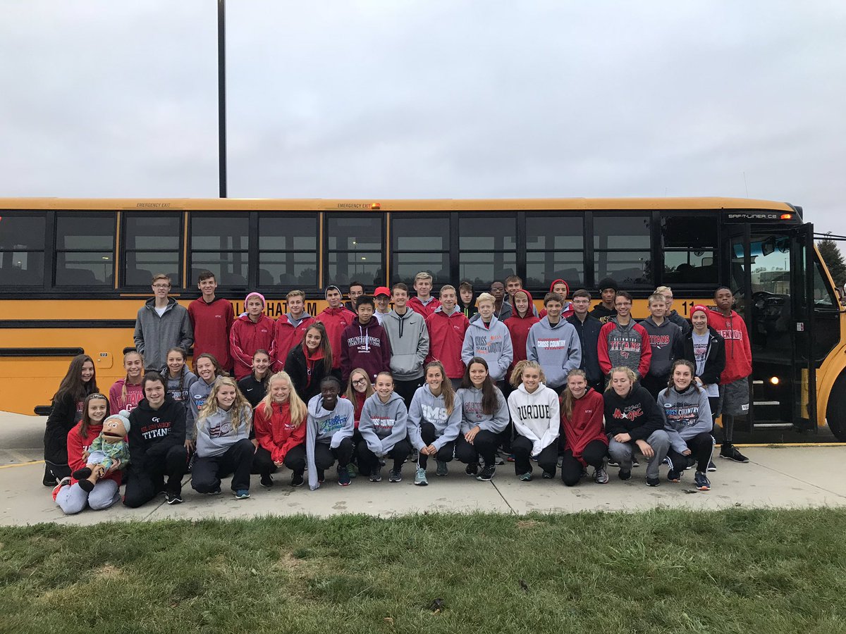 This Titan squad is ready for Conference! Feels like forever since we’ve raced! Let’s go for it today! #RACE #GTXC