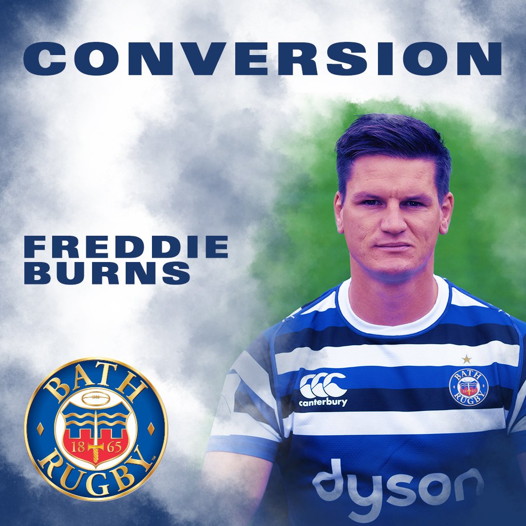 Bath Rugby on Twitter "30' Burns finds the two points with an excellent kick from out wide