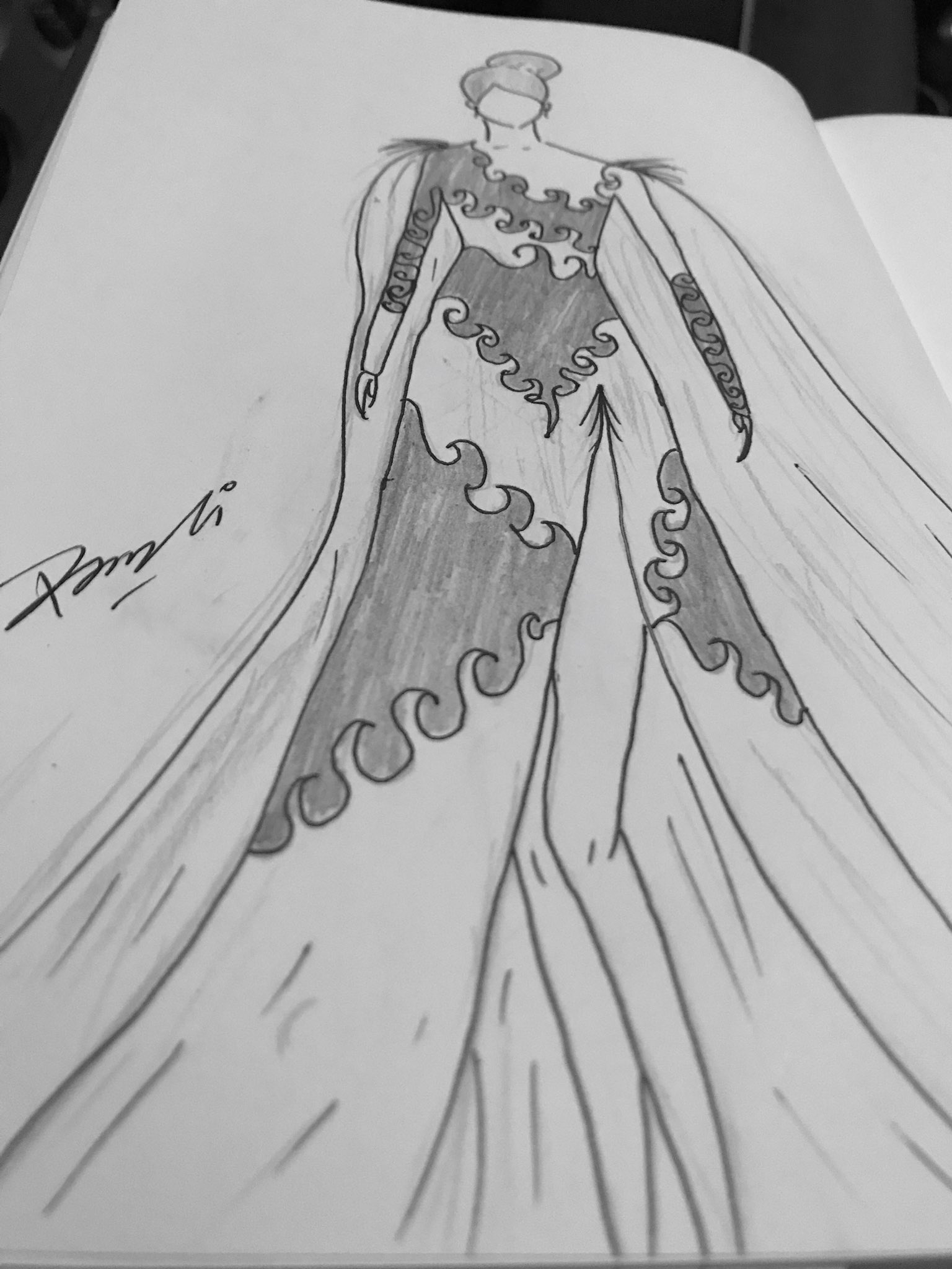 randika on X Dress dress gaun fashionstyle fashion sketch design drawing https t RQ5fWBNZqE X