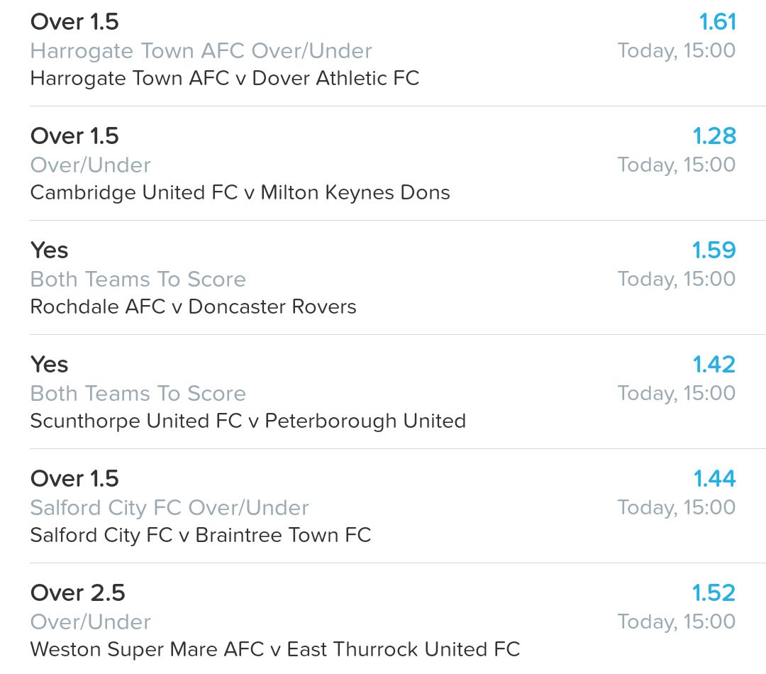DTomlinRacing's tweet photo. #TeamAcca w/ @IP_footytips & @soccerlocktips
Odds @ 9/1 💰
Send in those bet slips! https://t.co/Q1yWFnA32K