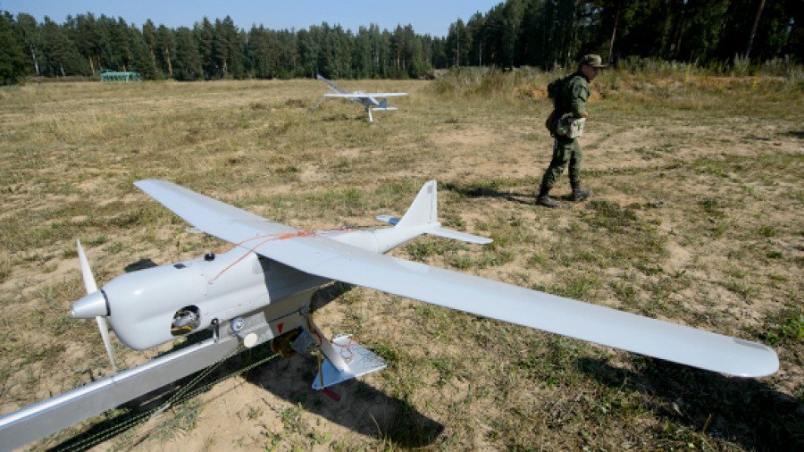 Силы ООС сби́ли российский беспилотник "Орлан-10" над Лисичанском: informator.media/archives/311119