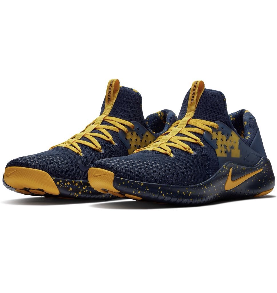 WolverineCorner's tweet image. Michigan/Wisconsin giveaway 

- RT this tweet 
- Reply (no quotes) with your score prediction &amp;amp; winner
- Predict how many yards Shea will throw for (used as a tiebreaker, there can only be 1 winner) 

If anyone gets the score right, they win their choice of these #Michigan shoes!