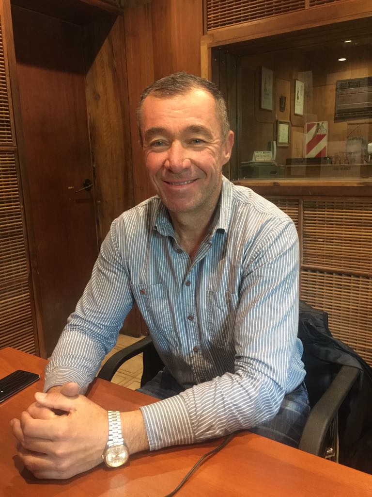 Llegó a nuestros estudios el intendente de Rivadavia Fabián Martín