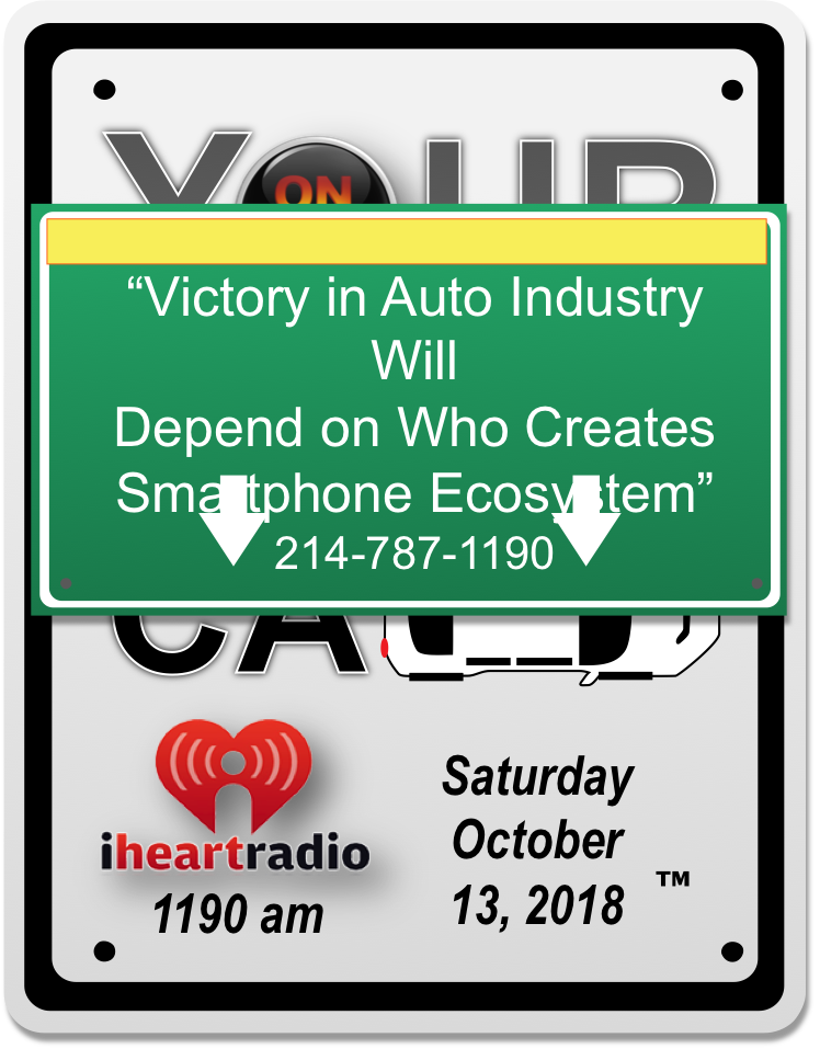 yournextcar1190's tweet photo. This morning on Your Next Car "EV Car Market Will be Won by a Smartphone Ecosystem" #yournextcar1190 #automotivenews #automotive411 #autoindustrynews #automotive #smartphones  #electriccars https://t.co/bZyZjxyW5U