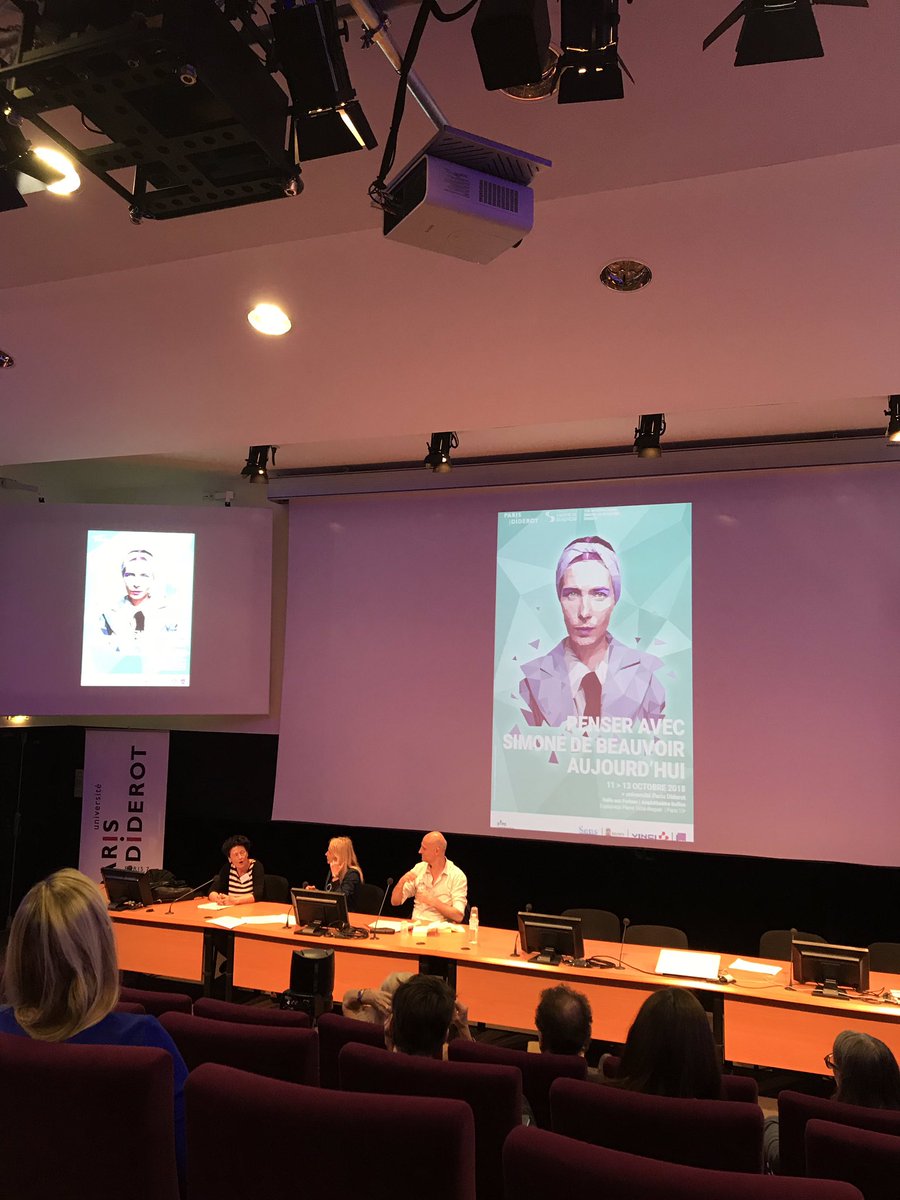 Marine_Rouch's tweet photo. Sylvie le Bon de Beauvoir sur #SimonedeBeauvoir @PrixBeauvoir @SdBSociety https://t.co/oZ0xlHnN6w