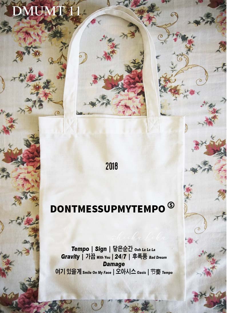 thehermitfan's tweet photo. Special design for #EXO COMEBACK #DONT_MESS_UP_MY_TEMPO ada 3 design.
CODE [DMUMT 09,10,11]
spesifikasi :
- bahan kanvas lembut
- sablon cetak timbul kualitas bagus
- ukuran : 35 × 37 cm
- warna : broken white
- harga spesial pre-order : 65k

#totebagexo #totebag #hookadotloka https://t.co/8LDPDzZkTj