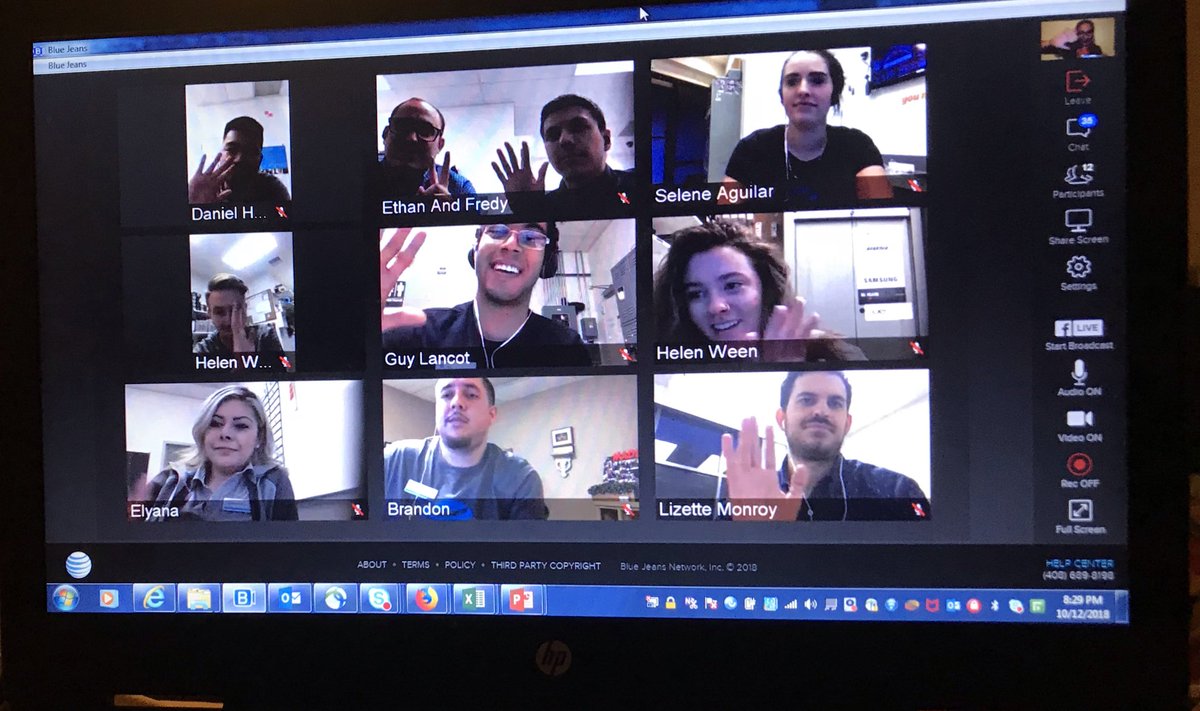 TrainerPeaches's tweet photo. Late night midterm with this fun pacific coast crew! #rscinitialtraining #tuproud #selfpacedlearning #virtuallearning https://t.co/vtqAsi2YGb