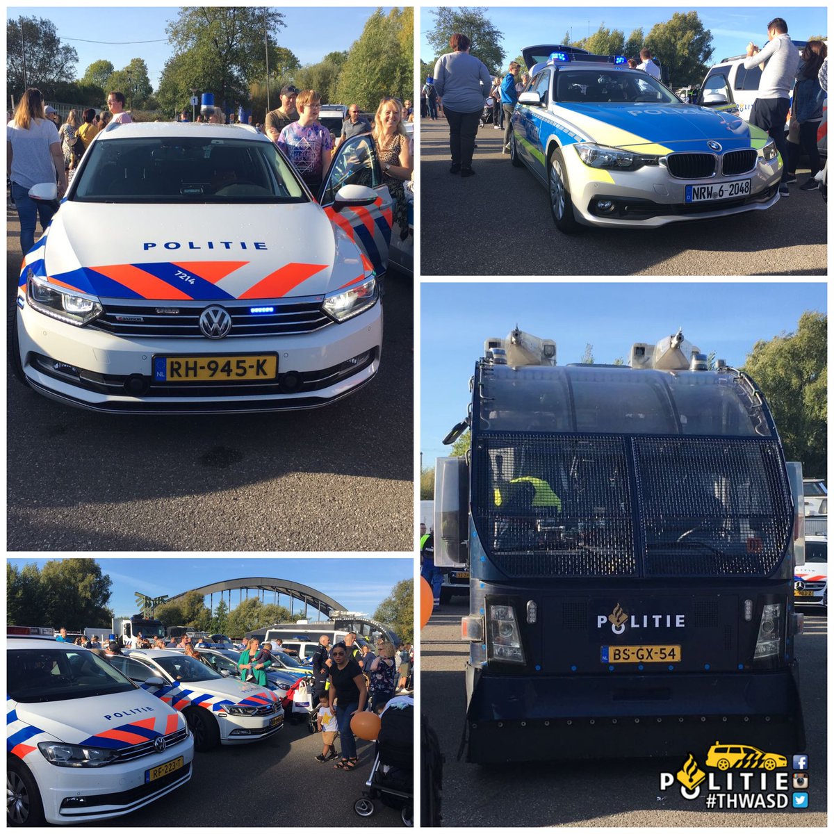 POL_TV_AM's tweet photo. Vandaag begeven wij ons eens wat verder uit ons werkgebied. Wij staan namelijk één van onze Passats op de Open Dag van de #Hulpdiensten in #Culemborg! https://t.co/u33G6Mt9l1