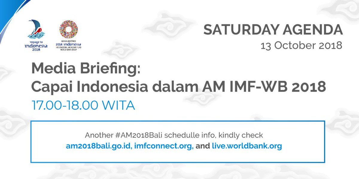 am2018bali's tweet photo. Apa saja capaian Indonesia selama ini? Cari tahu dan saksikan agenda rangkaian  #AM2018Bali hari ini, streaming bisa melalui https://t.co/U9SpIc1s59 atau https://t.co/8zG6epyR0w

#AM2018Bali
#VoyagetoIndonesia https://t.co/pjiSqlXFAl