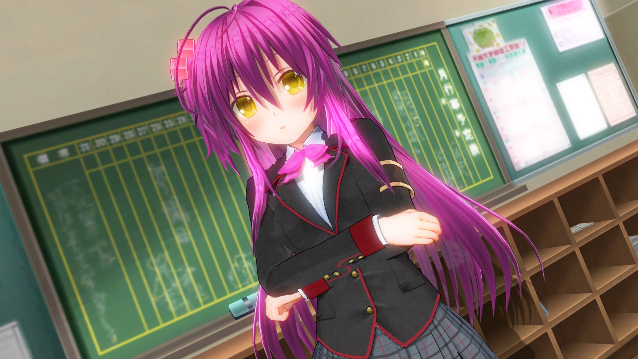 くろぶた はるちん はエディットしてたけど かなたん はエディットしてなかったのでしてみました 今日は はるちん かなたん 誕生日おめでと O ﾟ ﾟ O 三枝葉留佳生誕祭18 二木佳奈多生誕祭18 リトルバスターズ Cm3d2