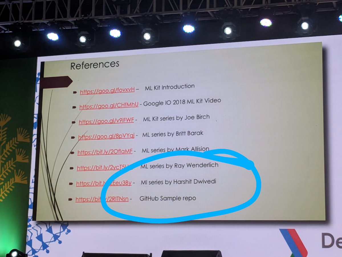 harshithdwivedi's tweet image. Thank you @bhatnagar_g for the mention at @GDGBLR Devfest!
If you are a curious #AndroidDev, you can find the series linked here :
“@Firebase MLKit for people in a hurry!” medium.com/series/firebas…
@blrdroid @googledevs @GoogleDevsIN @GoogleIndia