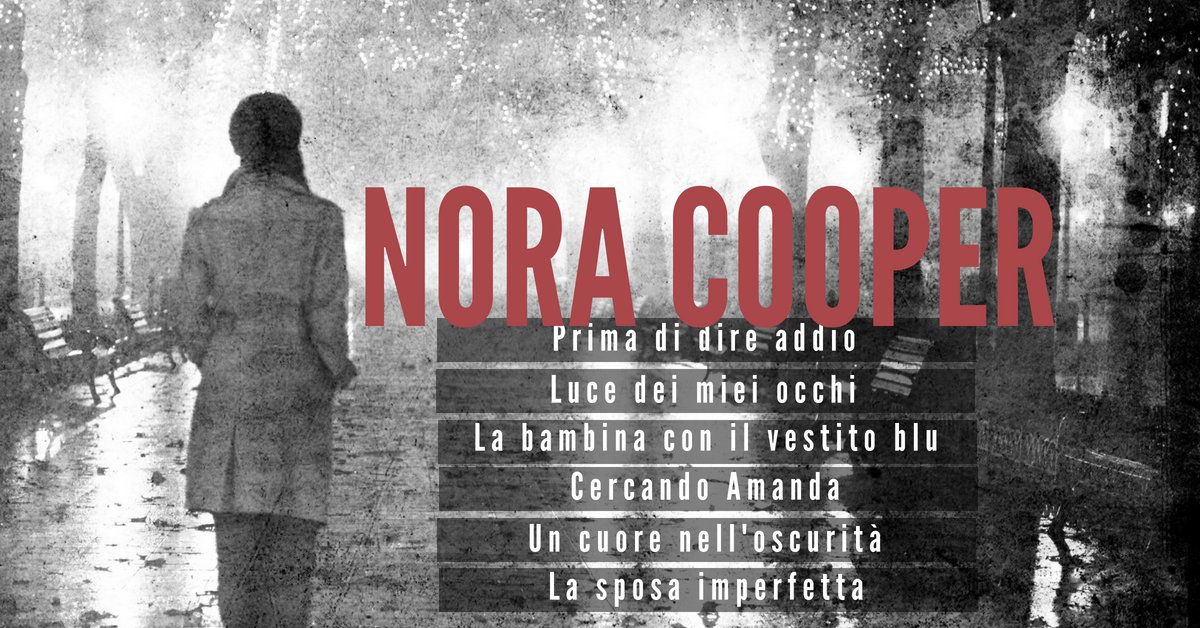 giuliabeyman's tweet photo. “Nora è caparbia, curiosa e inarrestabile...”
“Nora cresce come caratterizzazione di romanzo in romanzo, e ormai è una sorta di vecchia amica o di vicina di casa con la quale sai che andresti molto d'accordo...”
https://t.co/tWjjqh08nL
#NoraCooper #leggere #gialli #mystery https://t.co/D7iDGsrzJC