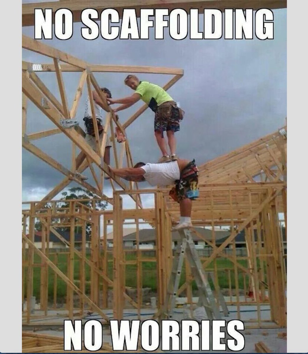 GiacaloneGlou's tweet image. Don&apos;t try this on your site (don&apos;t worry, this isn&apos;t one of ours!) #BuilderHumor #HouseBuilding #BuildingHomes #HousingMarket #GeneralContractors #HouseDreams #CustomHomes #CustomizeYourHome #LiveWell #NorthShoreMa
