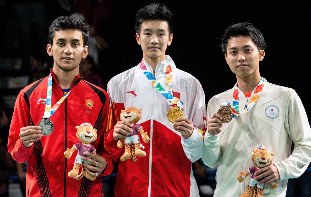 Congratulations to the 17-year-old Indian prodigy #LakshyaSen for winning a Silver medal in the Men's Badminton Singles category at the #YouthOlympicGames! 🙌🏻🇮🇳