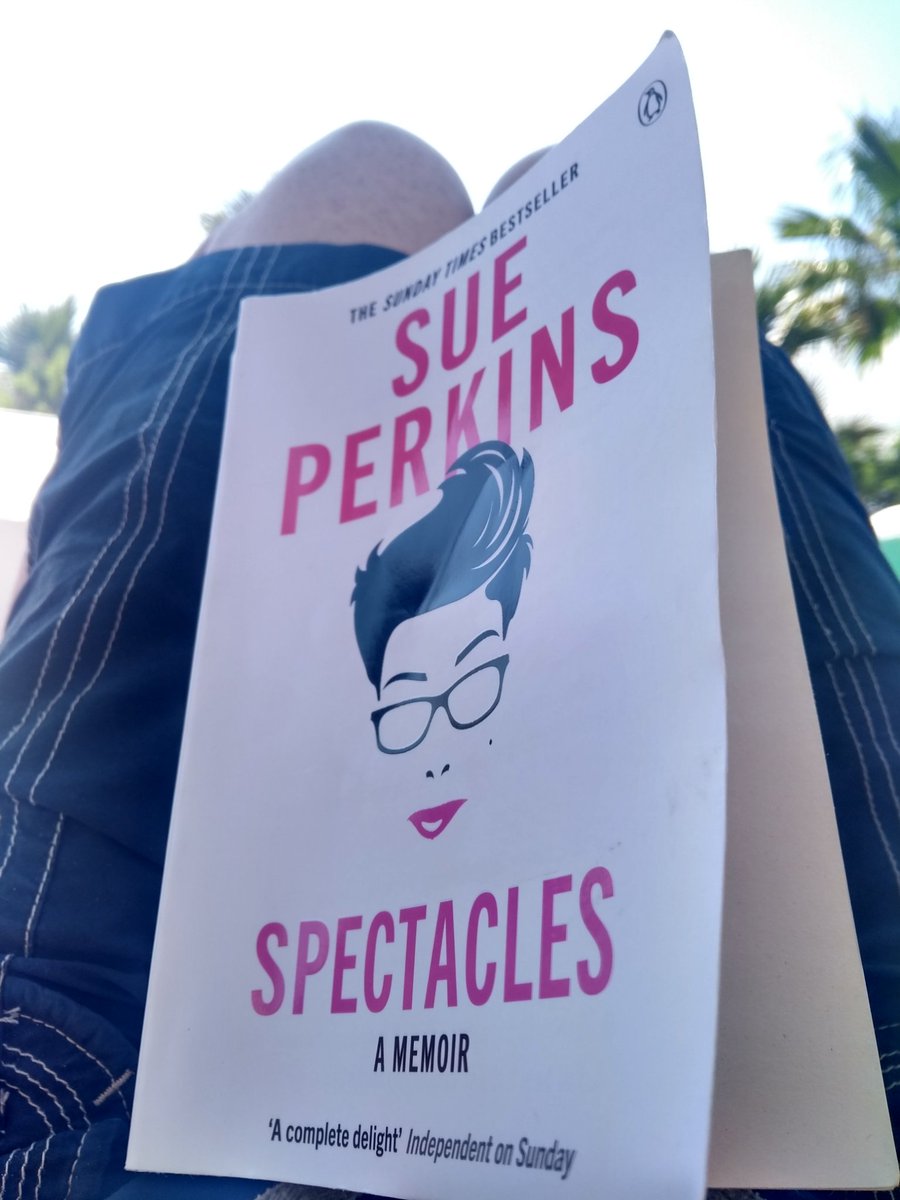 LisaCVine's tweet photo. @sueperkins I'm on holiday with this gem &amp; I'm ruining everyone else's relaxing break by laughing out loud every 3 seconds! Bravo, what a triumph! https://t.co/lUlY4SRaOf