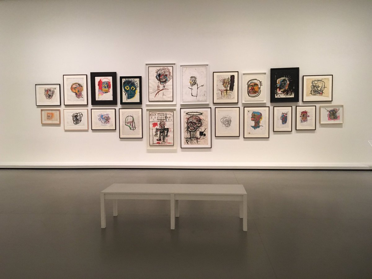 RonanBretel's tweet photo. Seul au milieu de Basquiat 👌🏻

#emptyFLV https://t.co/jytmxpBB5A