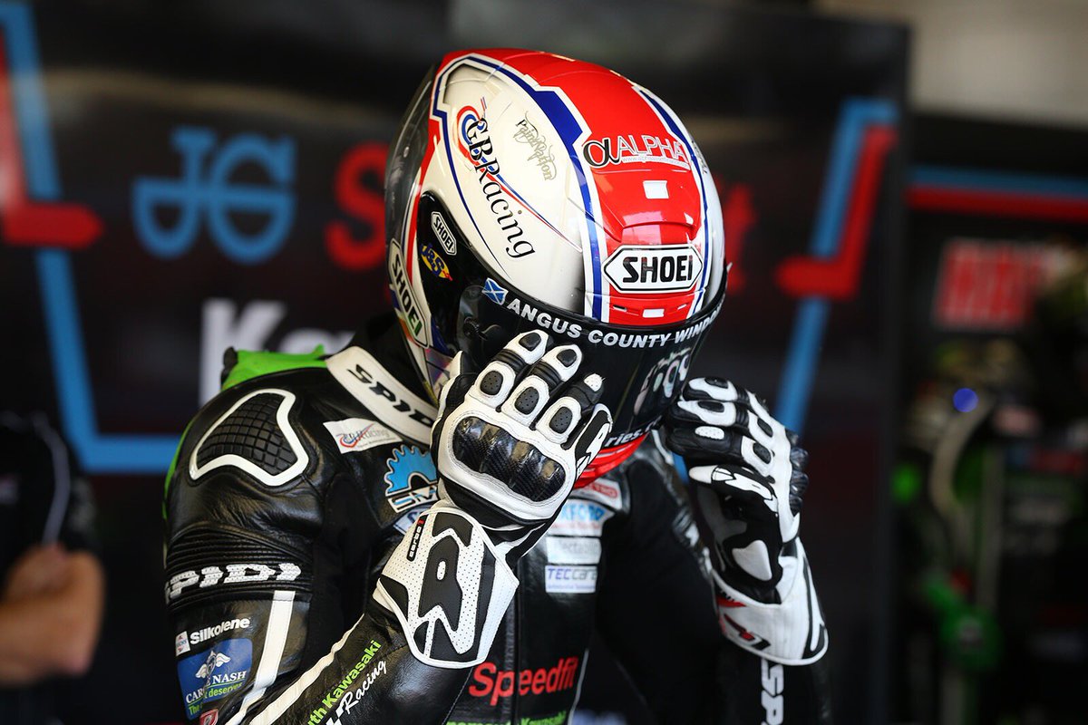 BournemouthKawa's tweet photo. 5th for Leon in FP3 and 7th for Luke. Qualifying is at 12.15 #brandsbsb #backhaslam #teammossey #bsbshowdown https://t.co/5HnZ76cLv3