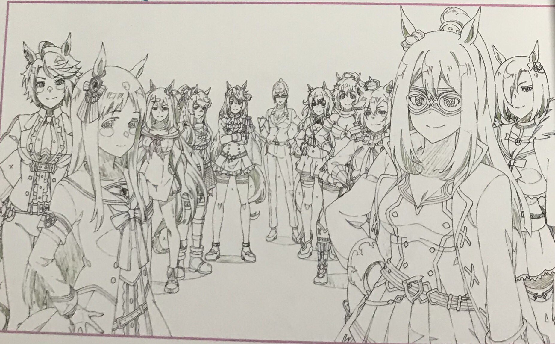 ウマ娘 原画集 寄せ書き本 ウマ娘 原画集 寄せ書き本 ウマ娘」原画集＆寄せ書き本が発売 寄せ書き