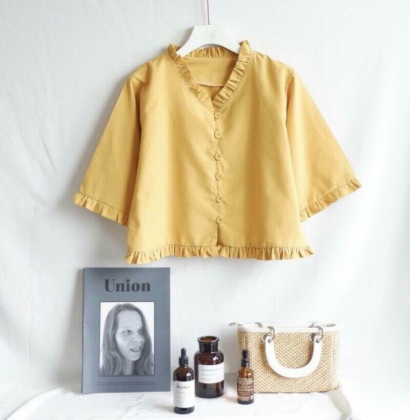 savan_02's tweet photo. เชิ้ตแต่งระบาย
ราคา::180

อก 40”
ยาว 24”
ผ้าcotton
ลทบ.30 ems.50
❣️ส่งปณ อย่างเดี่ยว❣️
#เสื้อผ้าสไตล์เกาหลี #ของดีบอกต่อ #ของมันต้องมี #ของสะสมexo #ตลาดนัดอากาเซ #ตลาดนัดBNK48 #ตลาดนัดblackpink https://t.co/1c5Vt1QyQw