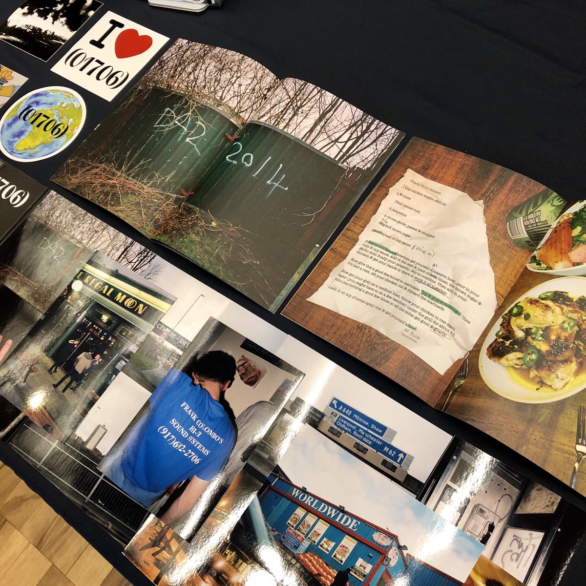 At <a href="/BoundFair/">Bound Art Book Fair</a> located at The Whitworth all weekend selling my new zine ‘01706’ alongside tees and more! Sat 10:30-5 Sun 10:30-4