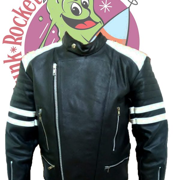 ⬇⬇ SÓLO ESTA SEMANA⬇⬇

Cazadora de cuero negra con detalles blancos por 49,50 €. Quedan XS y XXL.
Oferta válida en tienda
#punkrocketmadriz