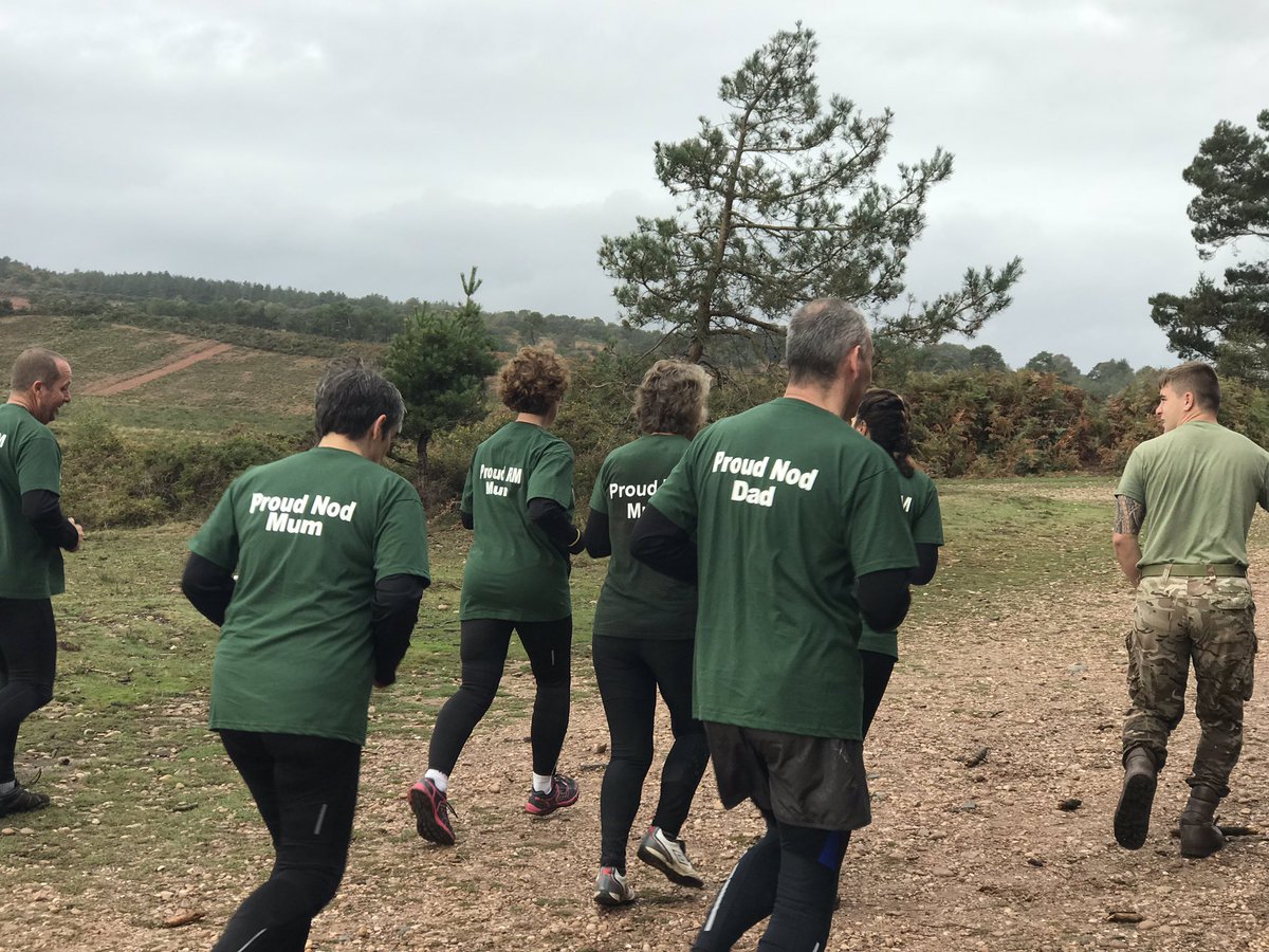 theRMcharity's tweet photo. A proud #RMfamily from Day One of the Royal Marines Commando Challenge! https://t.co/6dl6bdrgL3