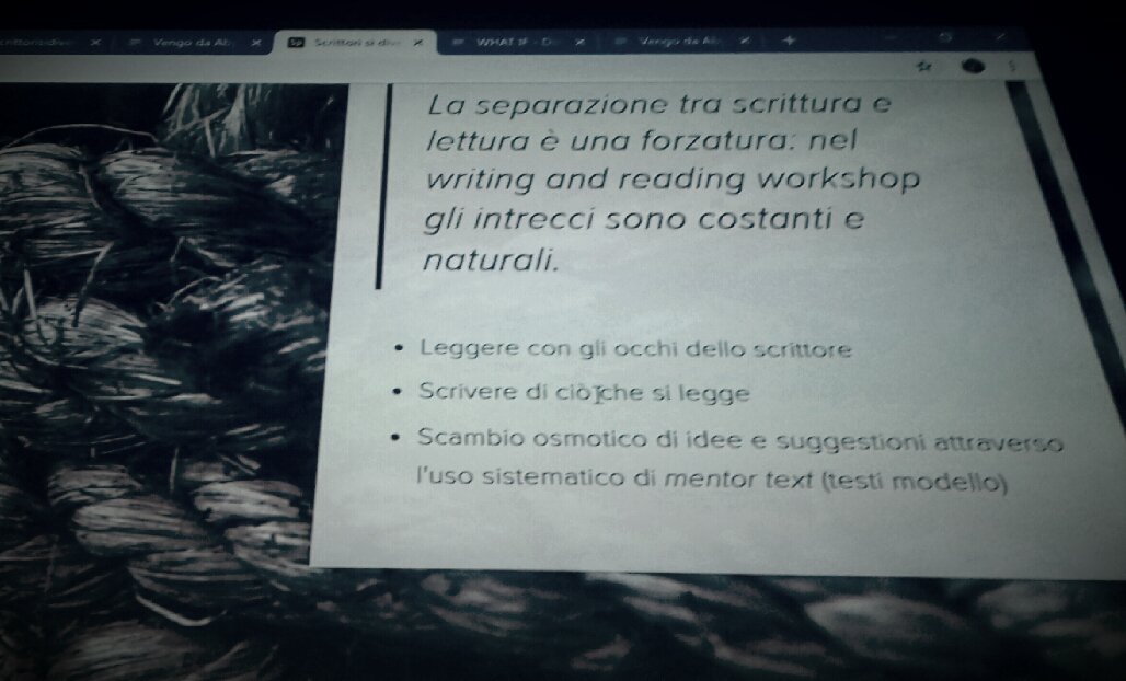 Dice <a href="/jenny_poletti/">Jenny Poletti</a> a #didattiche2018 di <a href="/ediz_erickson/">Edizioni Erickson</a> #scrittura #lettura #WritingReadingWorkshop: