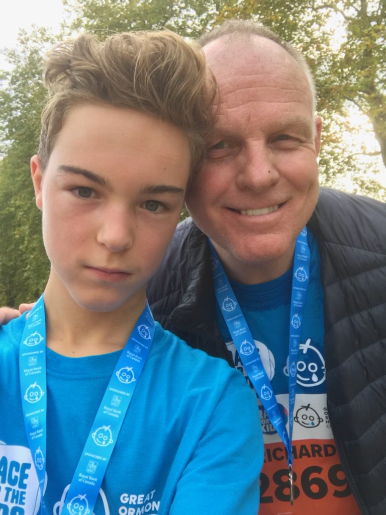 SimmondsRick's tweet image. Race for the kids #GOSH2018 just finished