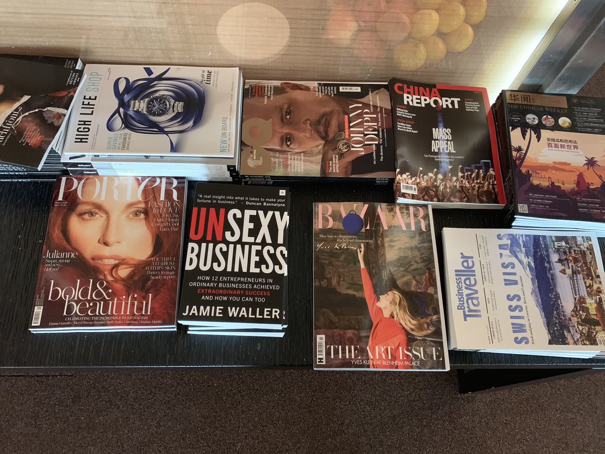rosswilliams's tweet image. Good to see @jamiebwaller’s #UnsexyBusiness available for @British_Airways passengers at Terminal 5!