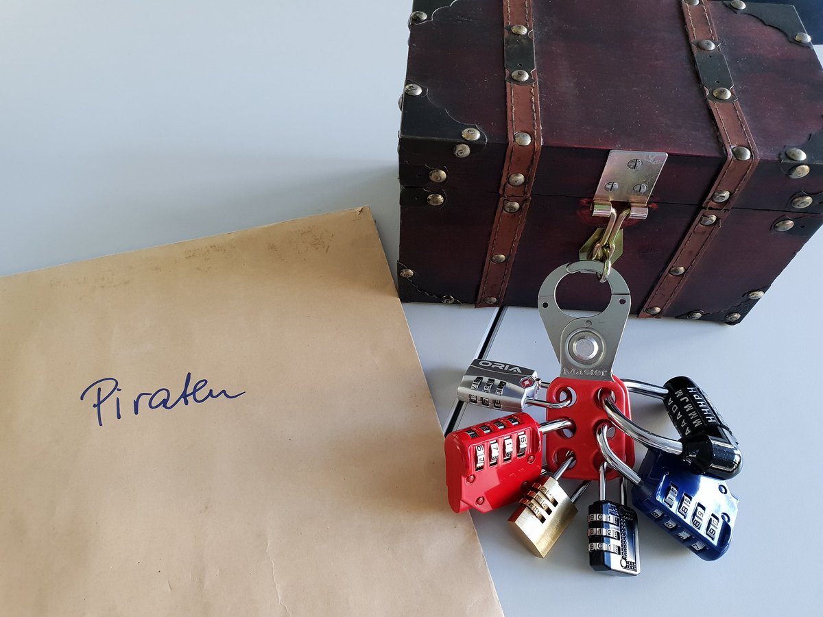 klassenkrempel's tweet image. Los gehts. #edubreakout #echat18