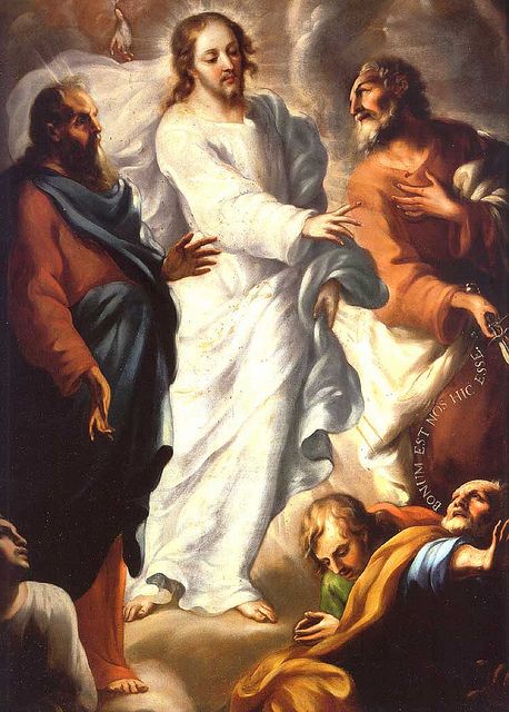 Mes de octubre, mes del Rosario IV Misterio Luminoso La Transfiguración de Jesús