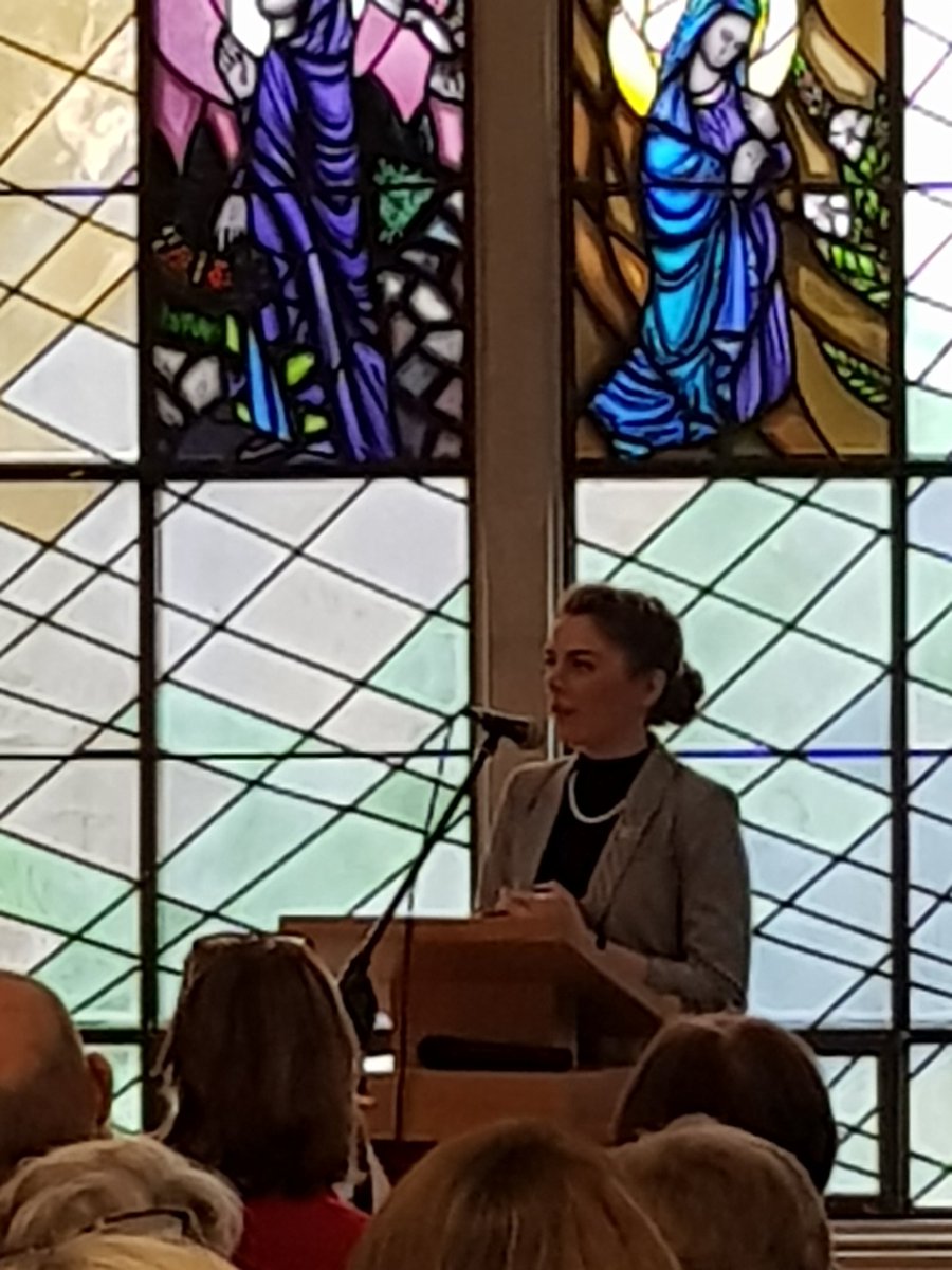 PresSisNE's tweet photo. Dr Caitriona Delaney; Nano Nagle post-doctoral scholar at UCD addressing the Friends of Nano Nagle in preparation for book launch @PresWex @DeirdreRaftery @preswexre @Colaistebride @dbqpbvms @lantern_cork https://t.co/e1UbMfZRQL