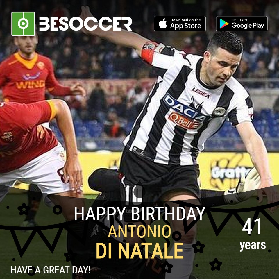Happy birthday to legend Antonio Di Natale!        