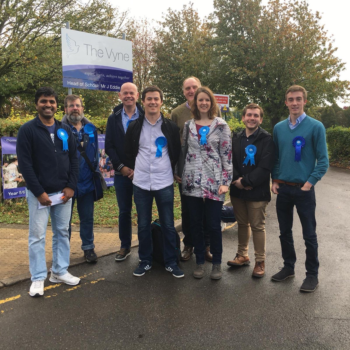 Great to be out and about in #Norden #Basingstoke this morning with our fantastic #byelection candidate Mike Archer. Mike lives in the ward with his family and is well placed to work on the issues that matter to you. <a href="/GoldingHannah/">Hannah Golding</a> <a href="/SimonBound/">Simon Minas-Bound</a>