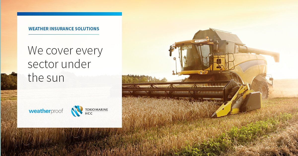 TMHCCWeather's tweet image. Whatever the #weatherforecast, we can help your business shine: ow.ly/WSXg30m3Rs3 #weatherinsurance #weatheranalytics