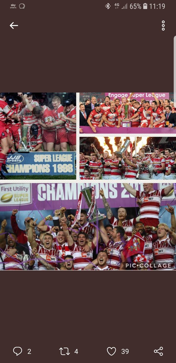 nidger's tweet photo. Can't wait for the Grand Final tonight. Let's have a bit more of this please. Need to give Waney the send off he deserves, not many records stand up to his #respect #legend #Waney #WiganWarriors #GrandFinal https://t.co/6nR3rLl7cL