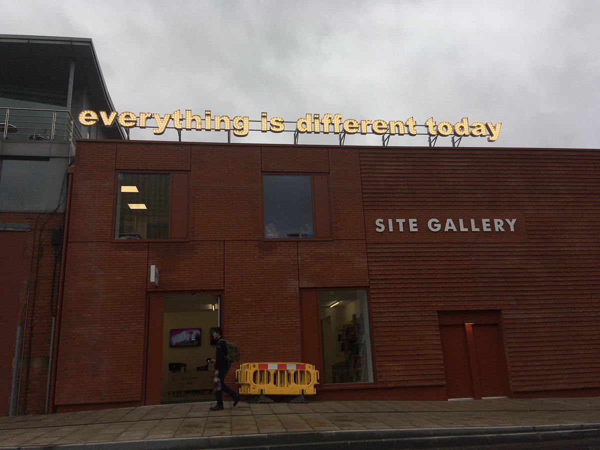 TinCanPeople's tweet image. Feeling alright in #Sheffield grey. 

@tim_etchells #StrongLanguage