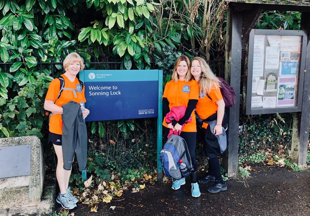 AndrewsNurse's tweet photo. Making good headway!  Feel feel to also sponsor us for wearing these t-shirts 😂 https://t.co/08UkZ4loHg #Berkshirecancercentre #Macmillan @RoyalBerksChar @RBNHSFT @jessicaemilybea @m_worm @Nursedemon https://t.co/w6MDlyE66T