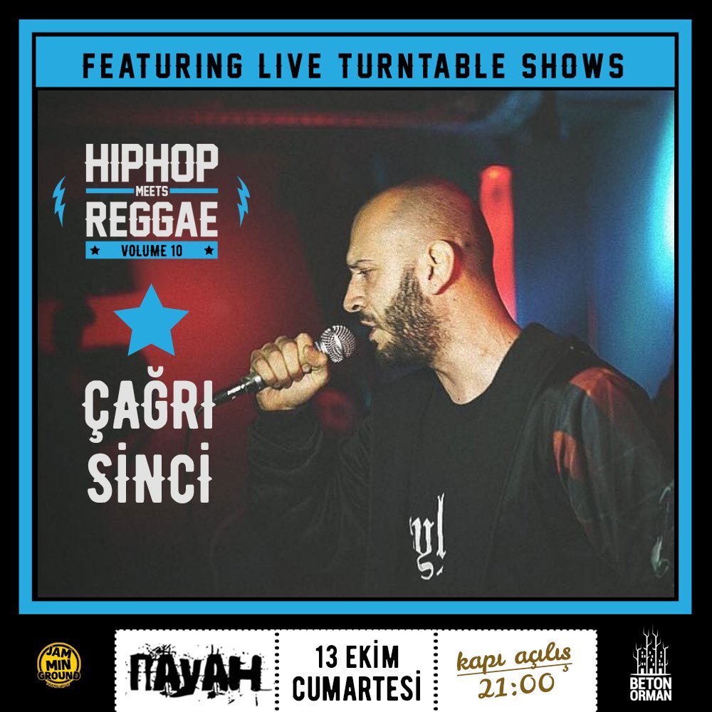 nayahistanbul's tweet photo. BU GECE!!!
Aga B, Çağrı Sinci, DJ Aslansütü ve Da Frogg Eyez’ın sahnede olacağı gecede Ankara ayazında asimile olmuş tınılar, İstanbul’un beton yığınlarından sızan seslerle buluşacak. @burakyelman @cagrisinci #dafrogg #djaslansütü https://t.co/rJfRJPj6ex