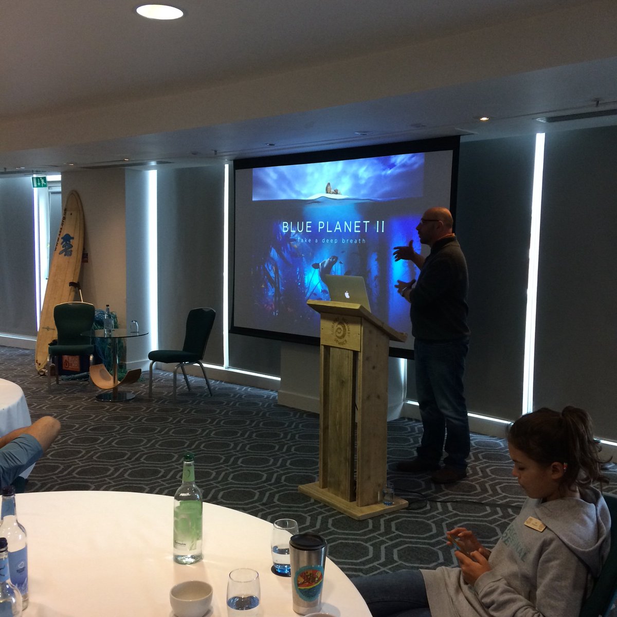 “If we can just take the pressure off, the oceans capacity to recover is extraordinary.” <a href="/jameshoneyborne/">James Honeyborne</a> Exec Director of Blue Planet II gives us a fascinating behind the scenes with a healthy dose of ocean optimism. #sasreps #saspeoplepower