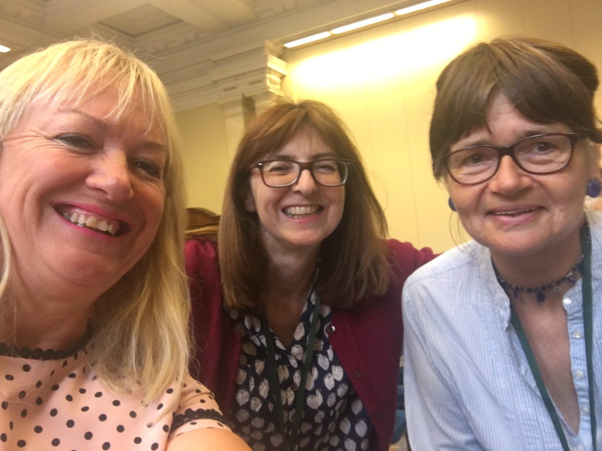 drtraceyc's tweet photo. @WeMidwives Had a ball @NCTcharity conference this morning thank you for having me there talking abt #continuitycarer x @SeanaTalbot @elizabethduff2 and fab 2 c @miranda_scanlon with her @MidwiferyUnits bag x https://t.co/Pp51g4zxnm