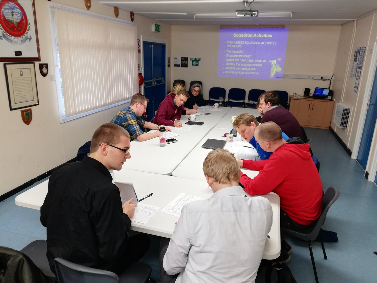 WHSO 1WW (@whso1ww) on Twitter photo Another ACO Risk Assessor course delivered in 1WW, candidates doing a practical exercise putting together a risk assessment #NoOrdinaryVolunteer #NoOrdinaryHobby #whatwedo #aircadets @RSAWalesWest <a href="/RCWalesandWest1/">RC Wales and West</a> Another ACO Risk Assessor course delivered in 1WW, candidates doing a practical exercise putting together a risk assessment #NoOrdinaryVolunteer #NoOrdinaryHobby #whatwedo #aircadets @RSAWalesWest <a href="/RCWalesandWest1/">RC Wales and West</a>