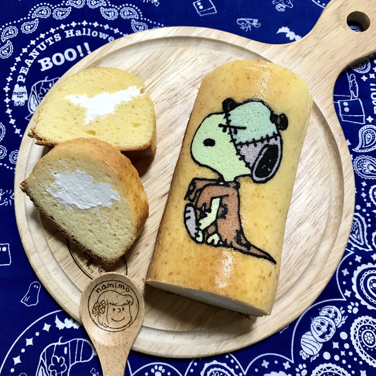 ｎａｍｉｍｏ 生パウンドケーキ デコパウンドケーキ パウンドケーキ スヌーピー パータデコール