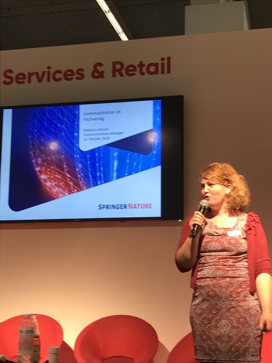 SpringerNature's tweet photo. Our Communications Manager Melanie Lehnert what it is she actually does all day for #CampusWeekend here at #fbm17. #SnatFBM https://t.co/6JpeAdHqMv