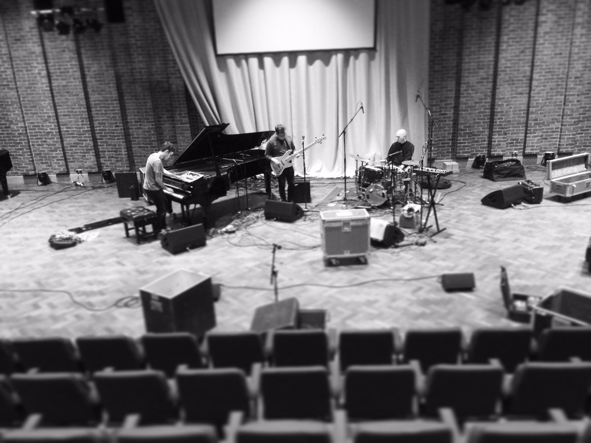 Dinosaur_band's tweet photo. Thanks to everyone who came out to see us @TurnerSims last night! A really enjoyable gig. Today we play @BrightonAltJazz at St Luke’s Church. @EditionRecords #wondertrail #southcoast https://t.co/B9VRbsn7em