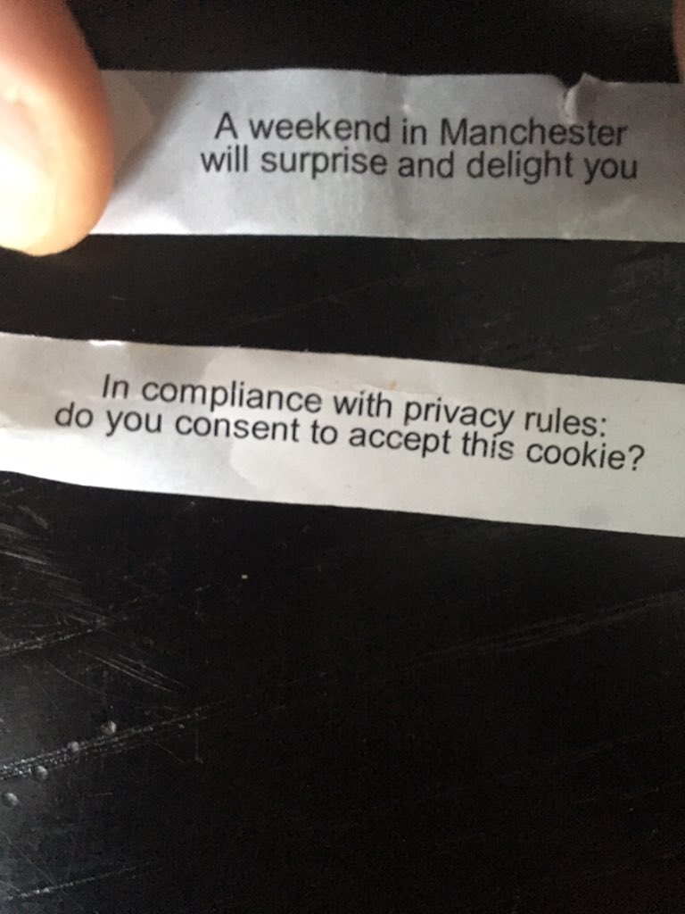 Fortune cookies #QEDCon2018